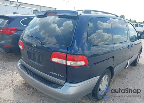 2001 Toyota Sienna Xle from USA, damaged, VIN 4T3ZF13C41U404367